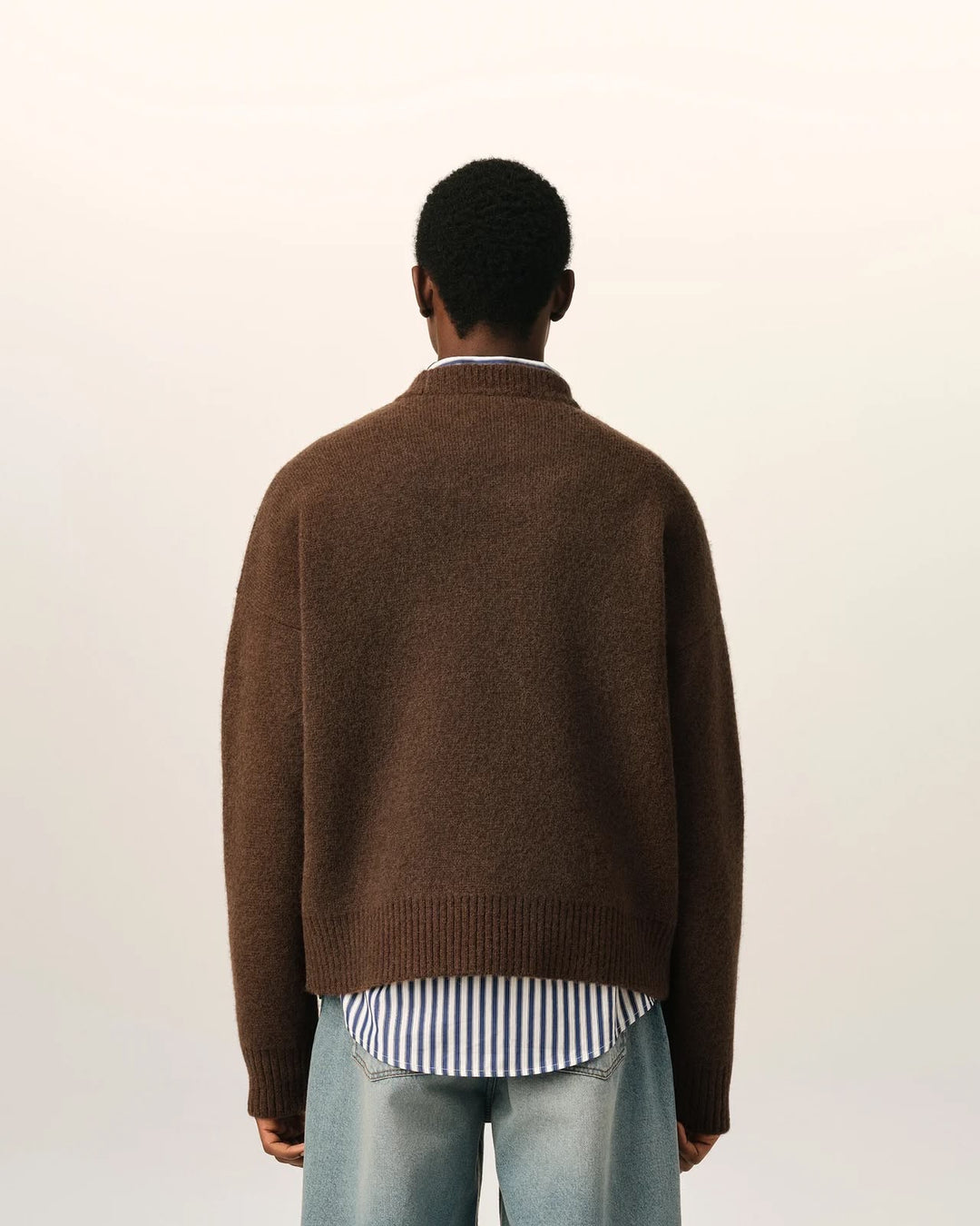 MAGLIONE ami paris marrone
