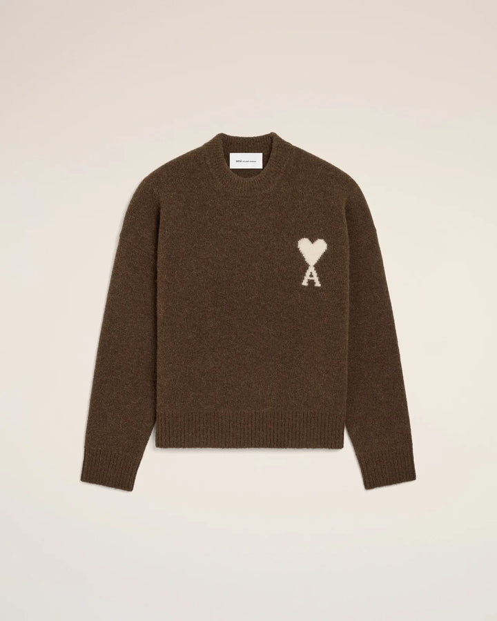 MAGLIONE ami paris marrone
