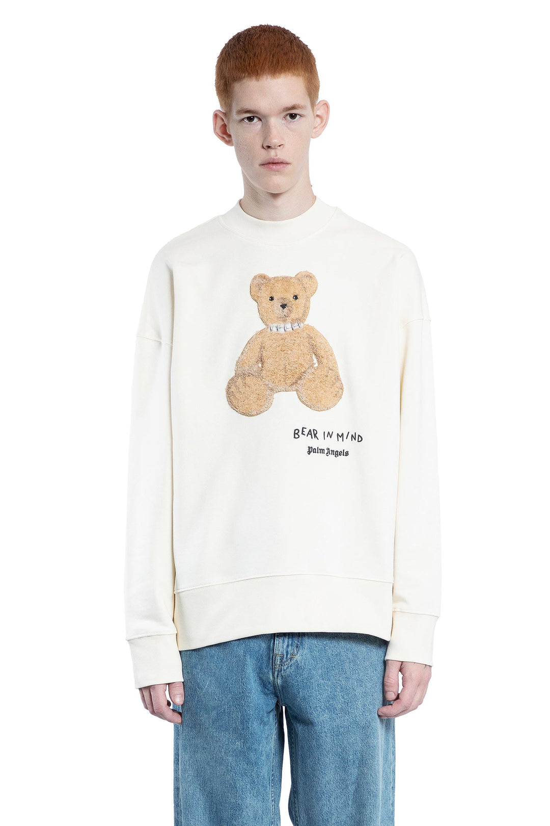 Bear Sweater Palm Angels Maglione Crew Neck Palm Angel Felpe PALM