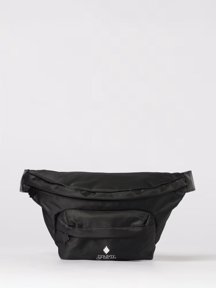 Marsupio in tessuto tecnico con logo County Of Milan (marcelo burlon)